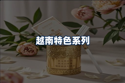 越南香烟展示